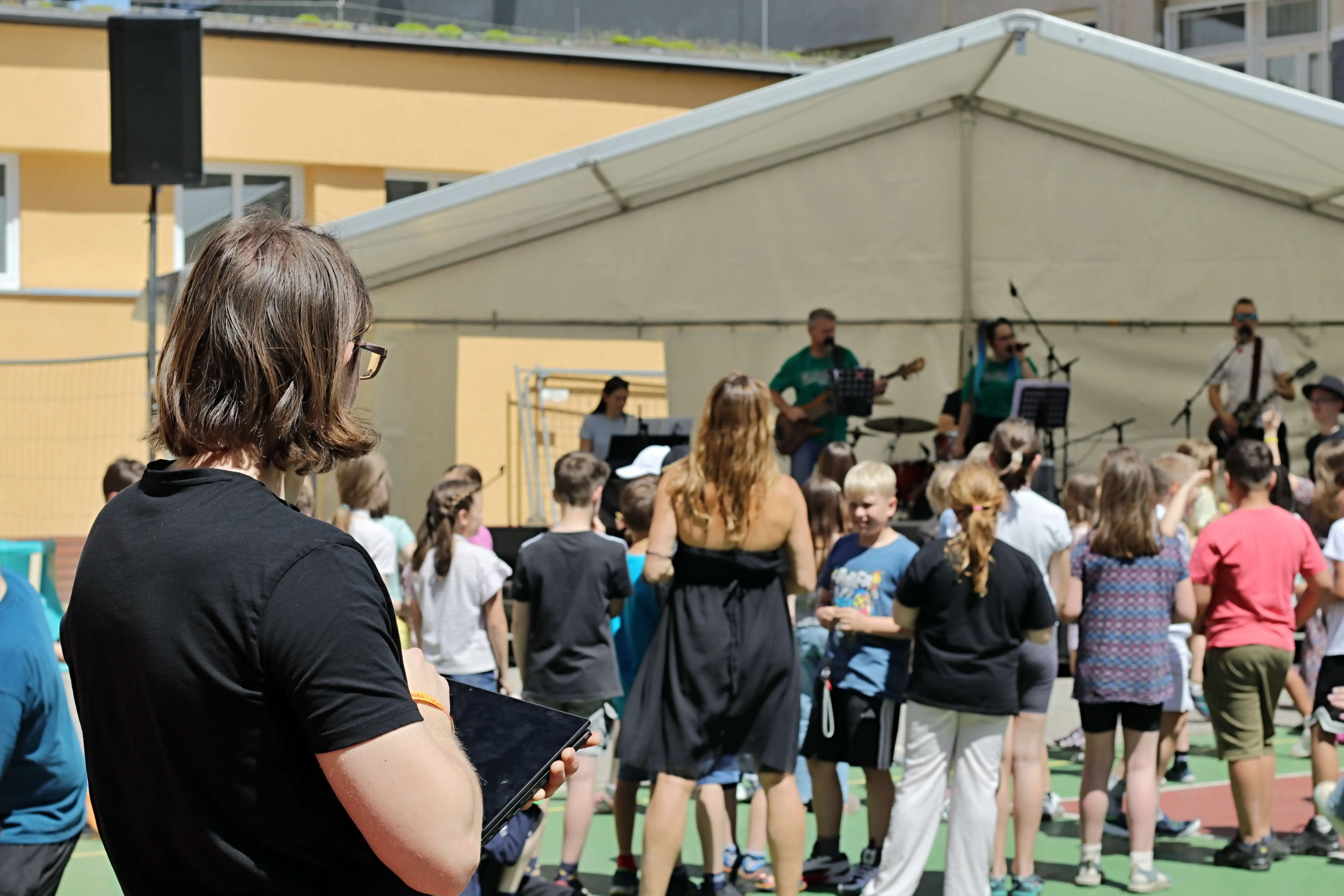 Ozvučení a technické zajištění festivalu Gajdoška fest v Brně